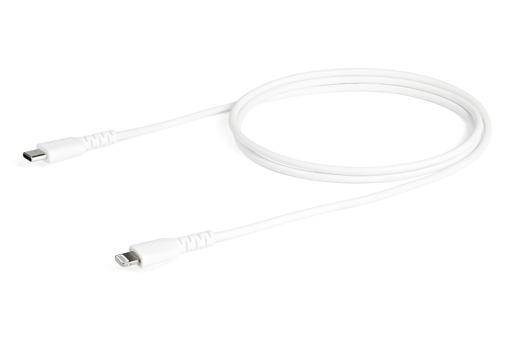 startech-com-c-ble-usb-c-vers-lightning-mfi-1m-blanc-robuste-rusbcltmm1mw image 4