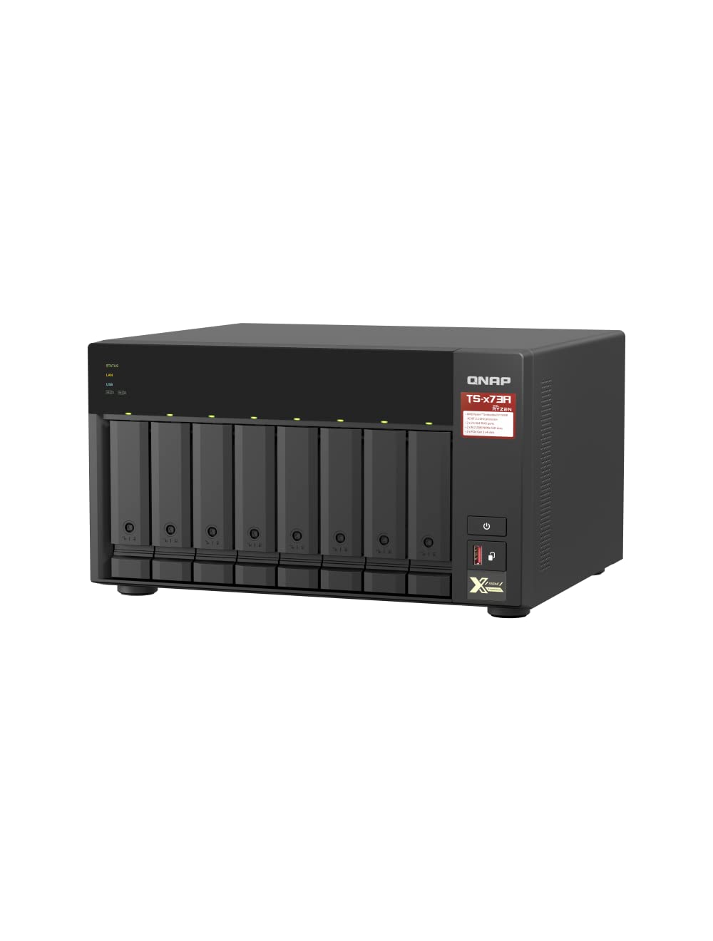 qnap-ts-873a-8g-nas-8-baies-amd-ryzen-8go-ram-2-5-gbe-sans-disque image 4