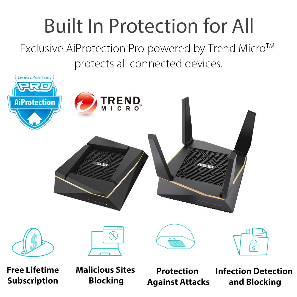 asus-rog-rt-ax92u-pack-de-2-syst-me-wi-fi-mesh-ax6100-wi-fi-6-tri-bande-noir image 6