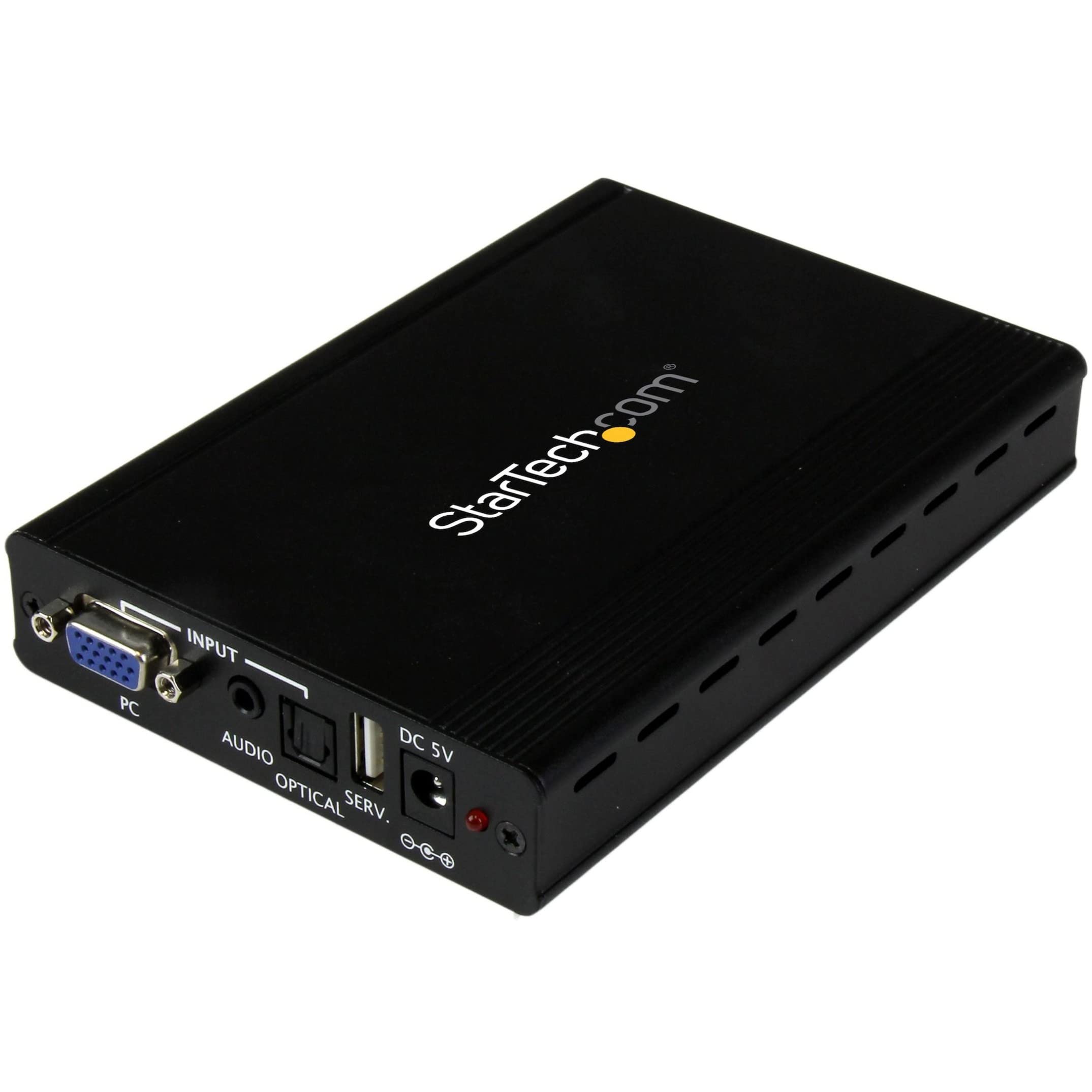 startech-com-vga2hdpro2-convertisseur-vga-vers-hdmi-avec-scaler-et-audio image 1