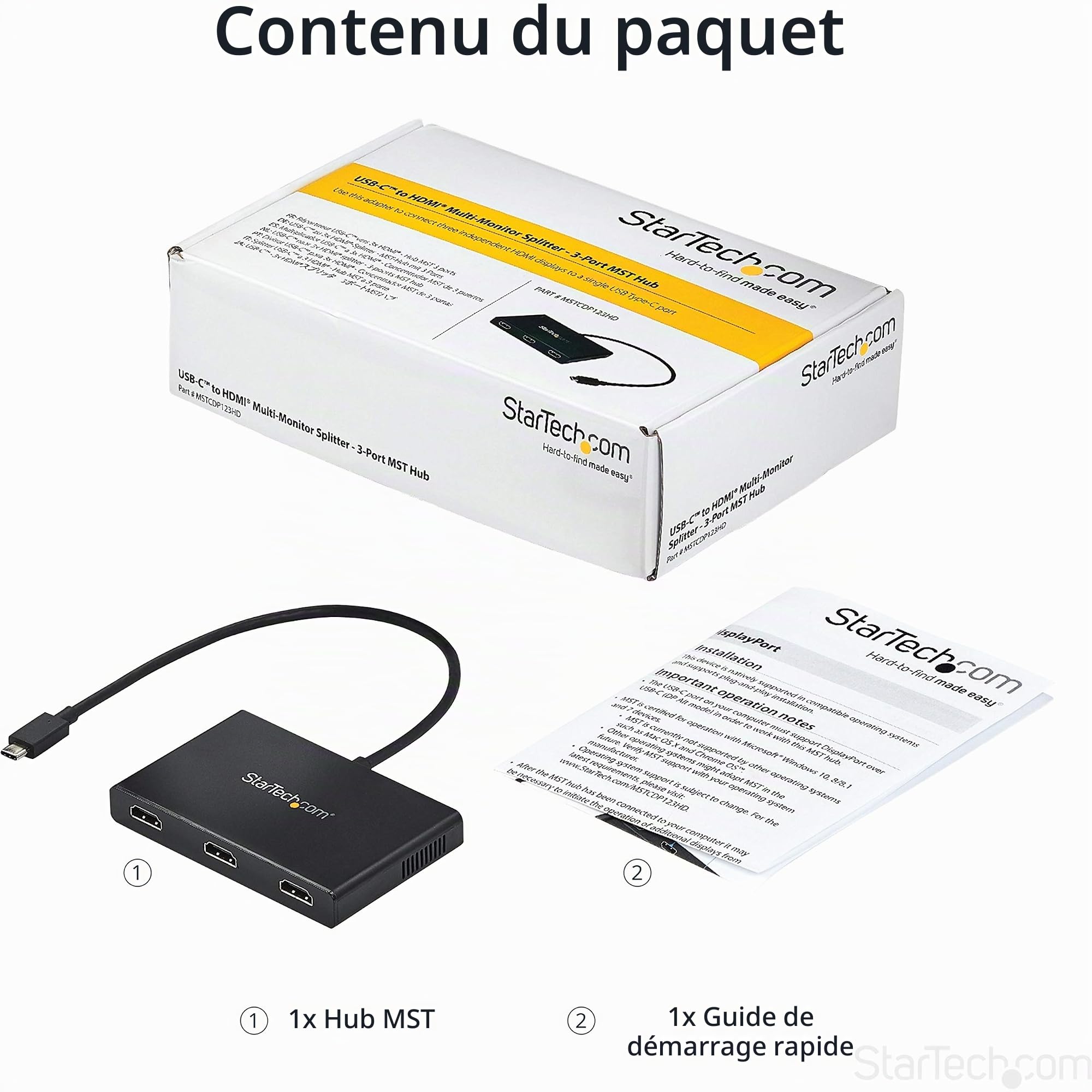 startech-com-st12mhdlan-series-hub-usb-c-vers-triple-hdmi image 4