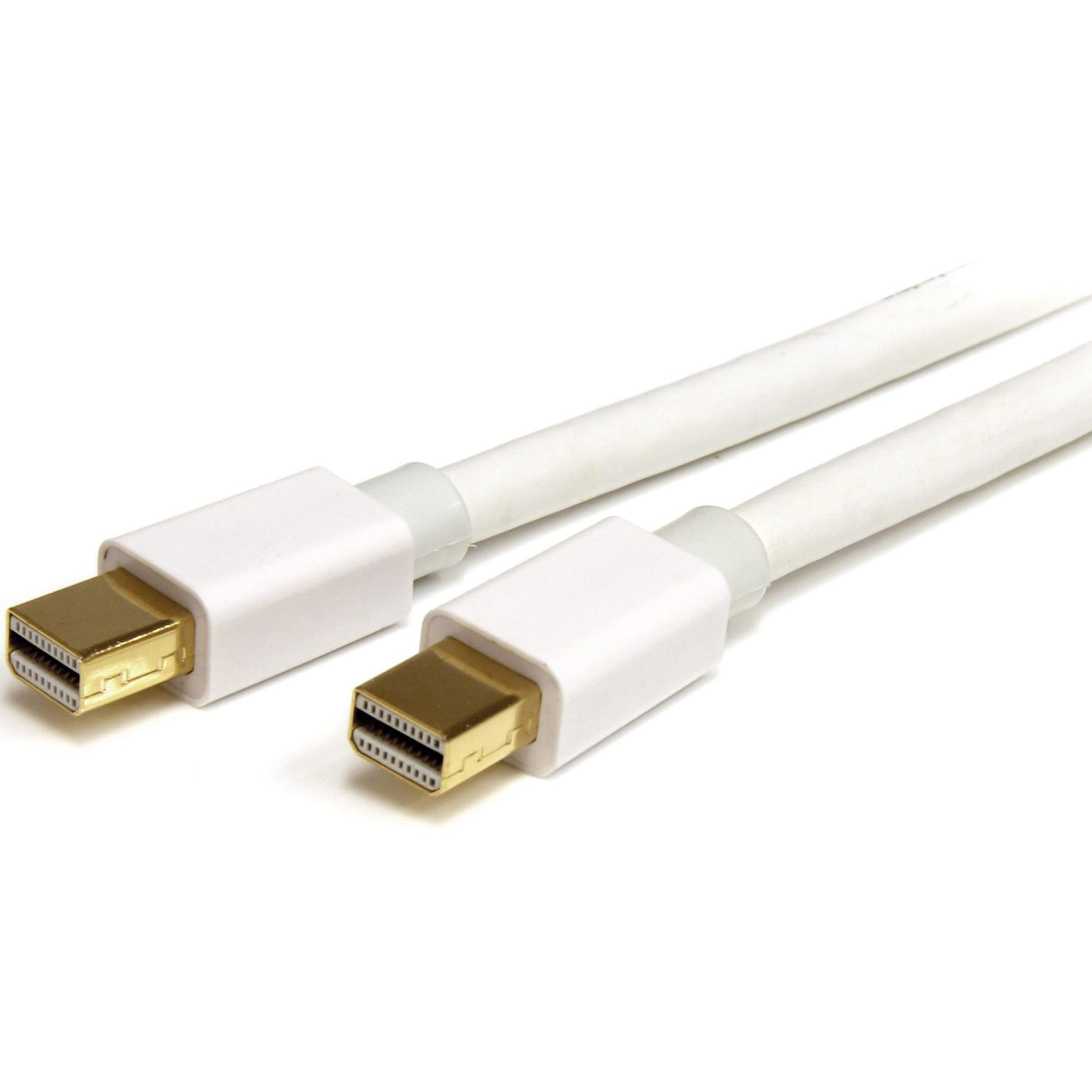 startech-com-mdpmm1mw-c-ble-mini-displayport-1m-4k-blanc image 1