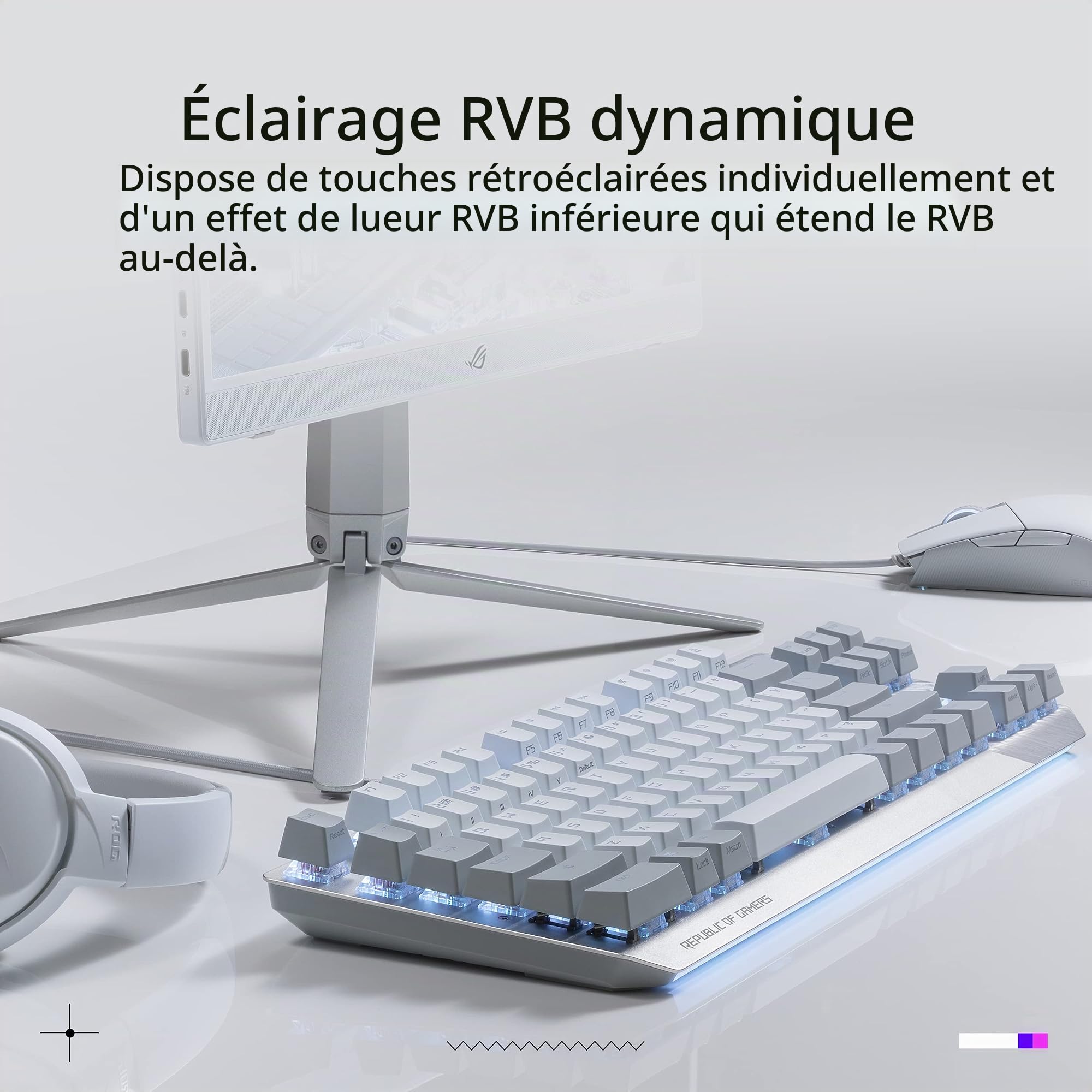 asus-rog-strix-scope-nx-tkl-moonlight-white-clavier-gaming-m-canique-azerty-blan image 2