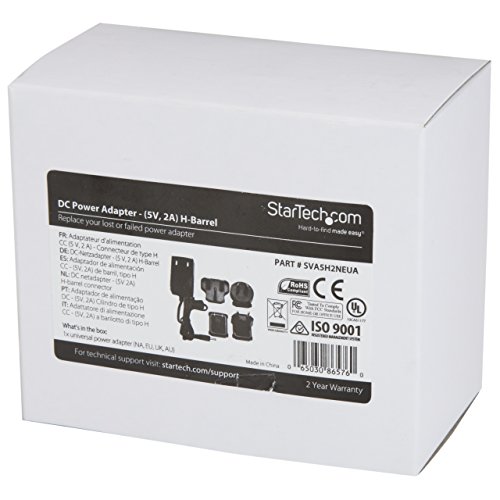 startech-com-adaptateur-secteur-de-rechange-5v-2a-type-h-sva5h2neua image 6