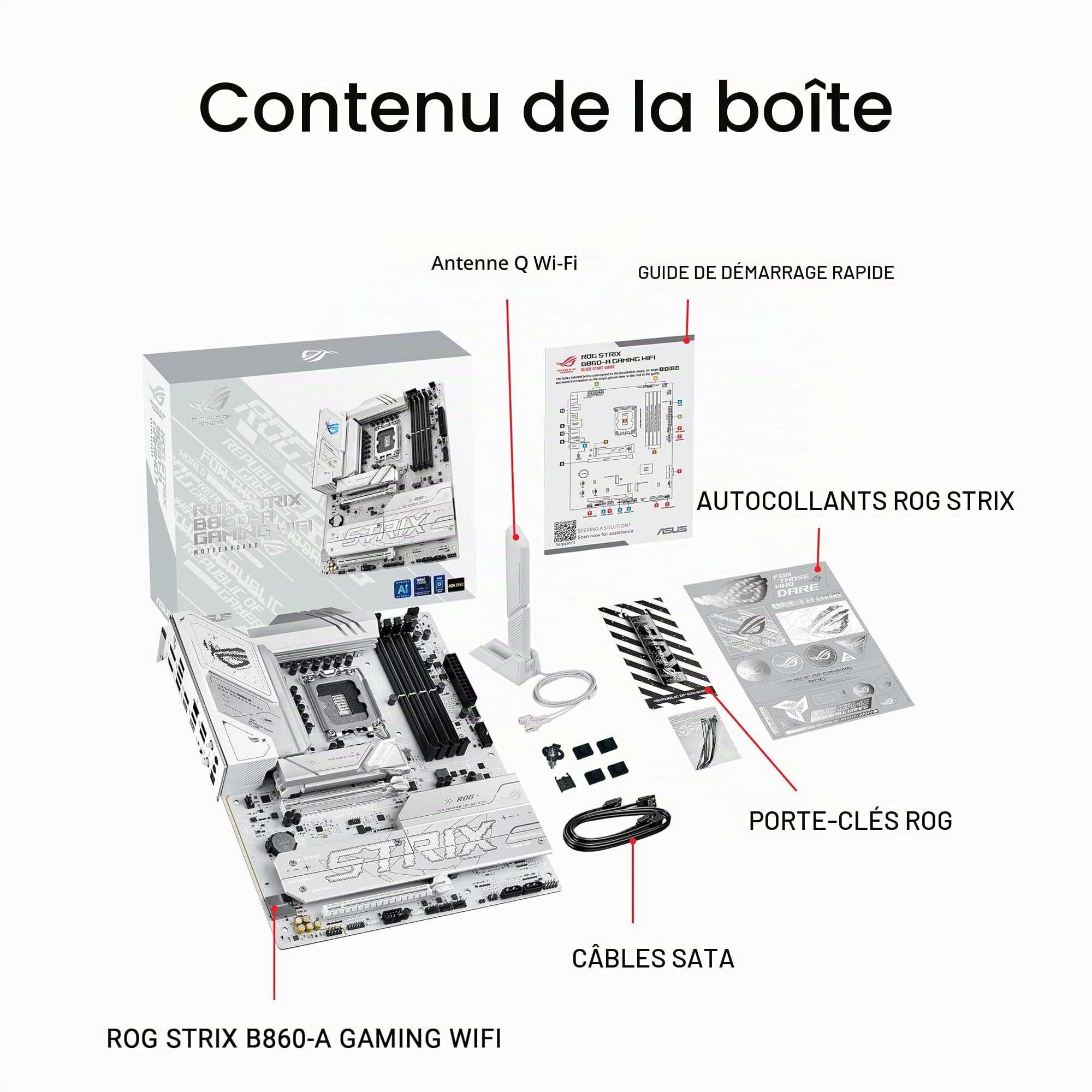 asus-rog-strix-b860-a-gaming-wifi-carte-m-re-atx-lga1851-ddr5-pcie-5-0-wifi-7 image 6