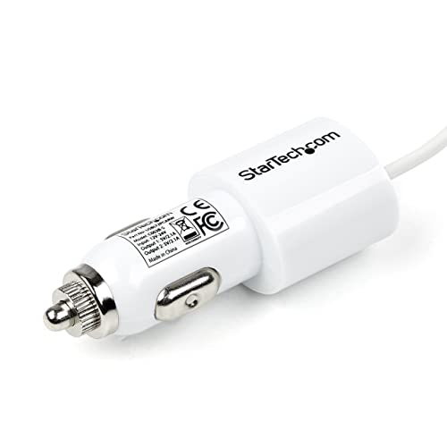 startech-com-usblt2pcarw-chargeur-voiture-lightning-usb-21w-4-2a-blanc image 8