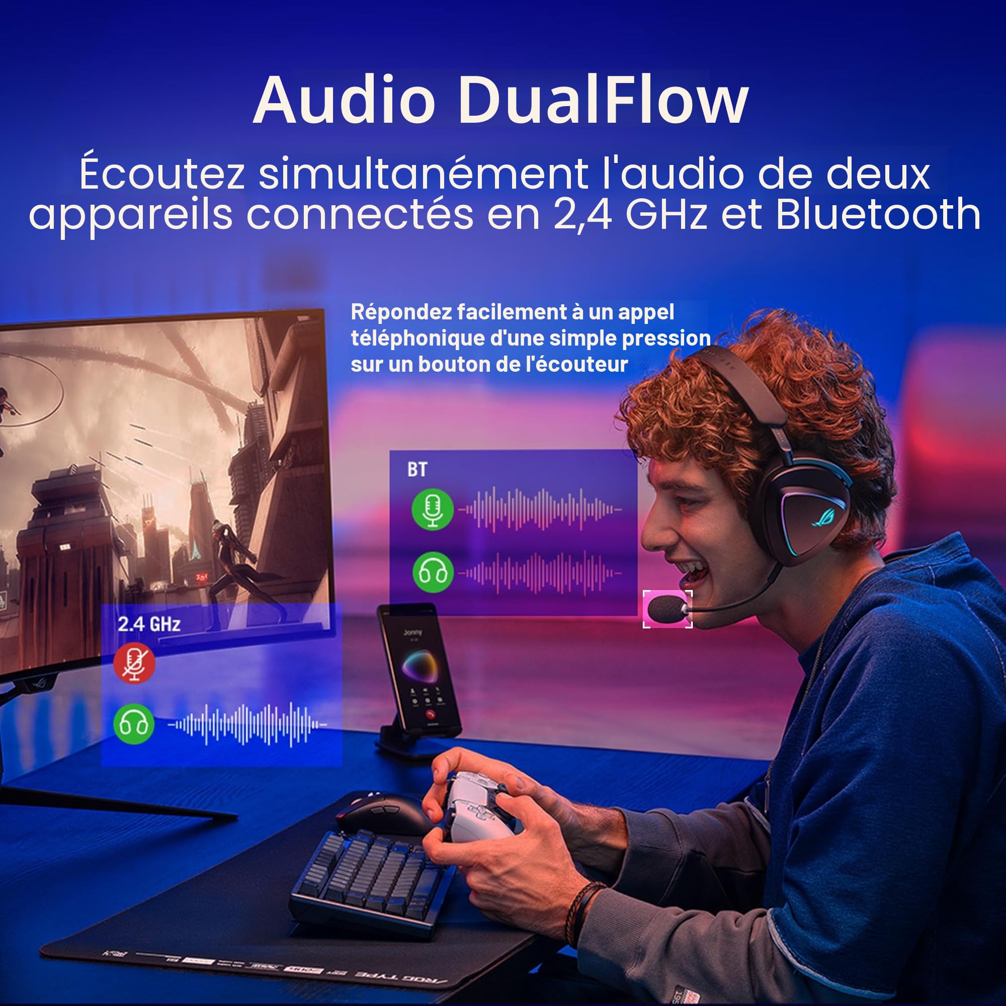asus-rog-delta-ii-casque-gaming-sans-fil-tri-mode-50mm image 4