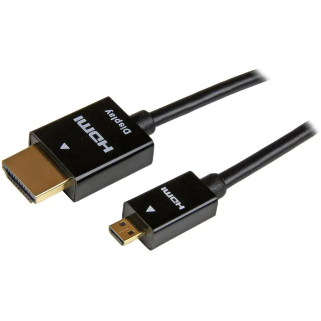 startech-com-c-ble-actif-hdmi-vers-micro-hdmi-5-m-fin-noir-hdadmm5ma image 1