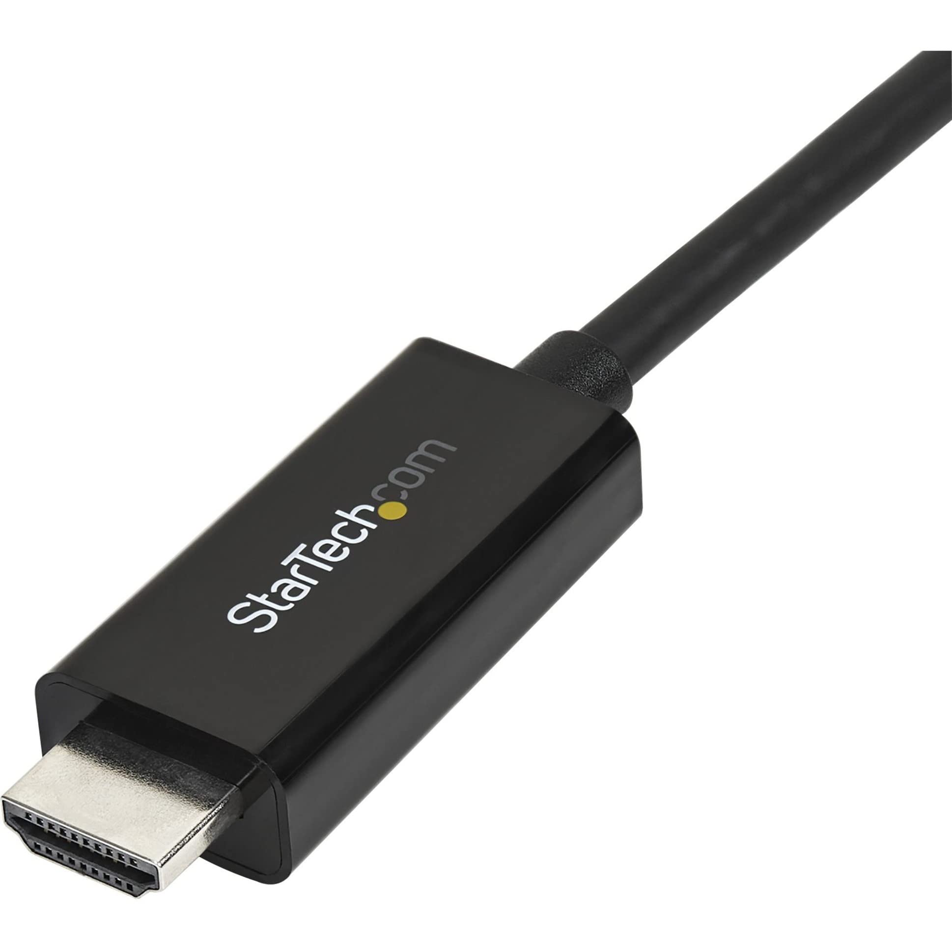 startech-com-mdp2hdmm3mb-c-ble-mini-displayport-vers-hdmi-4k-3-m-noir image 6