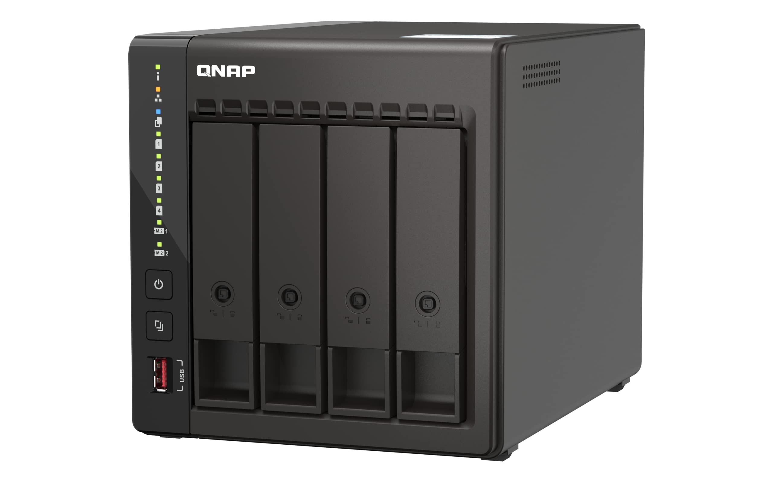 qnap-ts-453e-8g-serveur-nas-tour-4-baies-intel-celeron-2-5gbe-8go-ram image 5