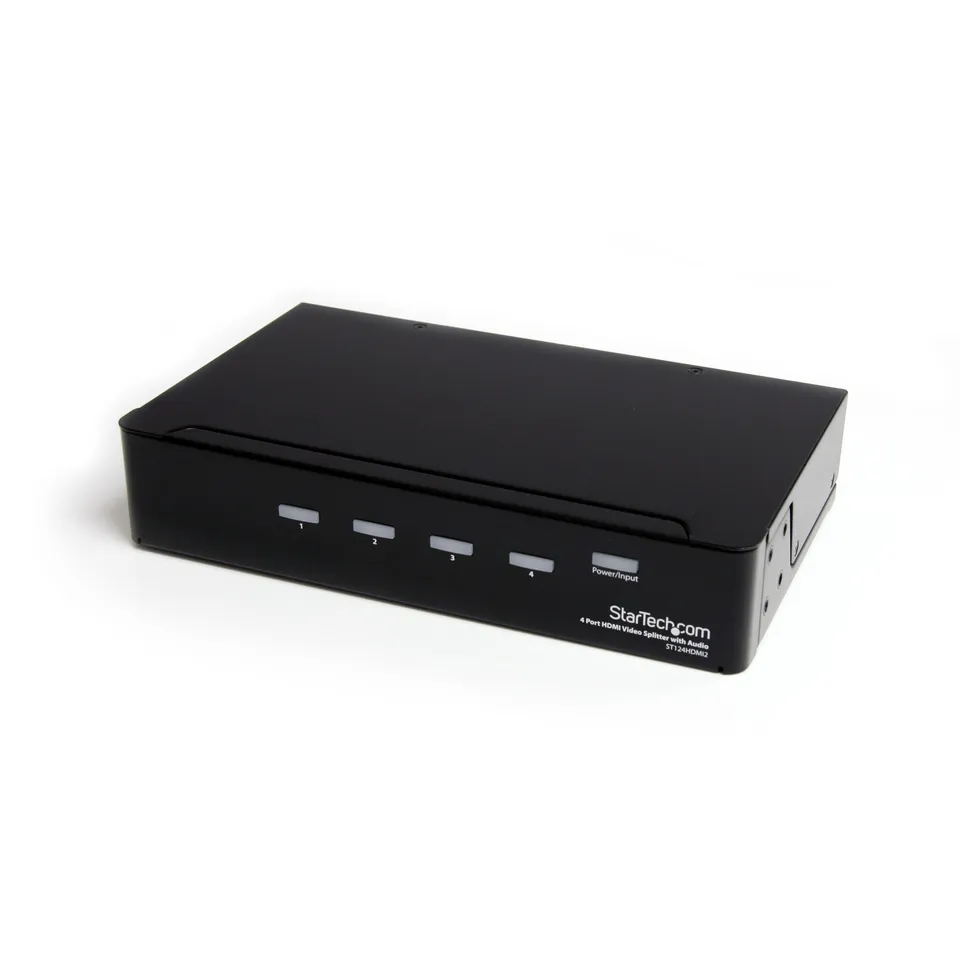 startech-com-st12mhdlan-r-partiteur-hdmi-4-ports-avec-amplificateur image 1