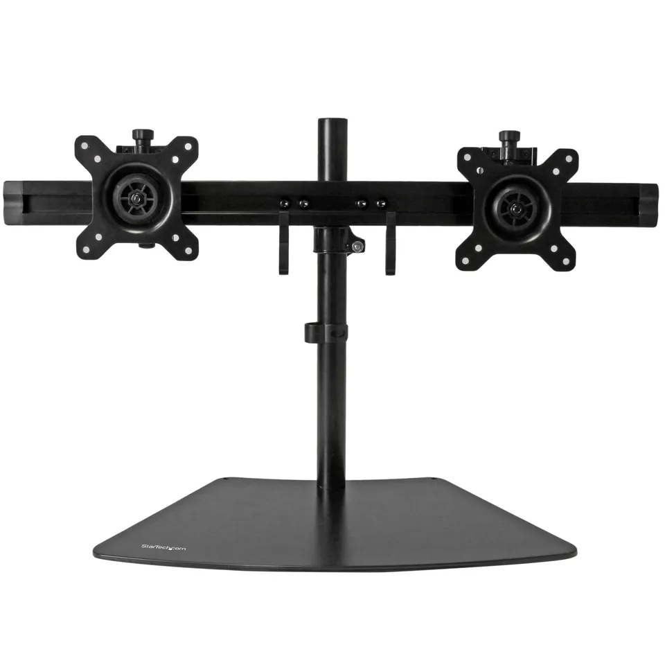 startech-com-support-2-crans-12-24-vesa-noir-armbarduo image 1