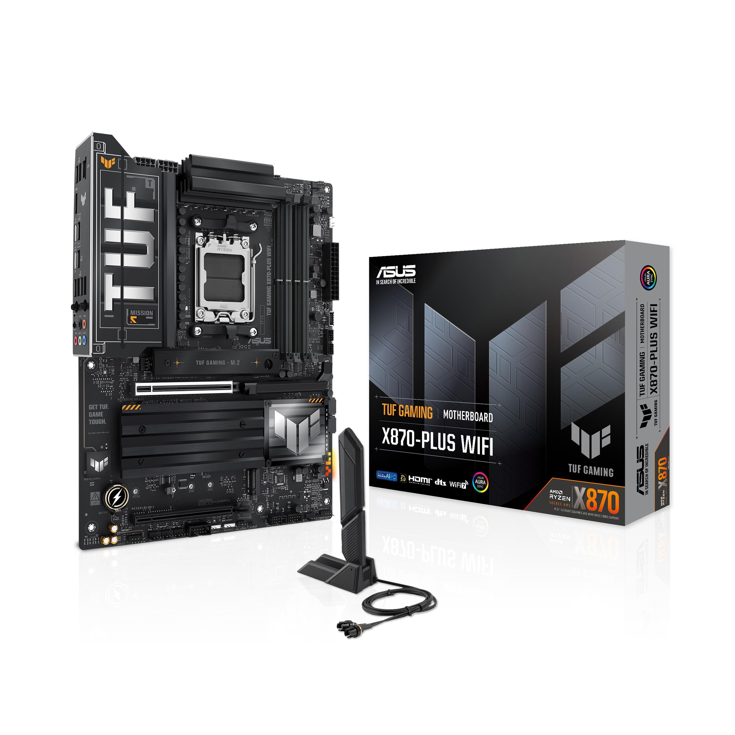 asus-tuf-gaming-x870-plus-wifi-carte-m-re-am5-x870-atx-ddr5-pcie-5-0 image 1