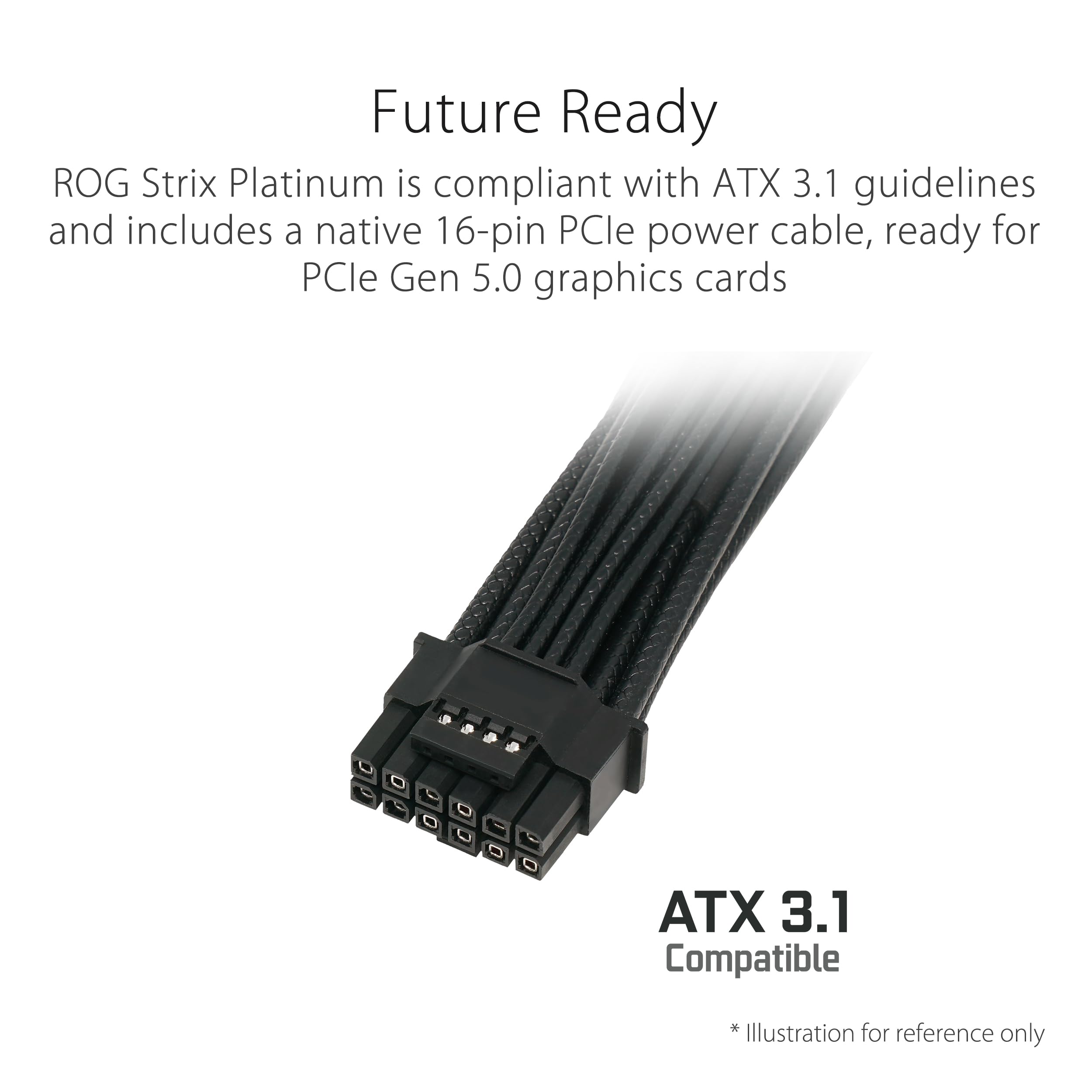 asus-rog-strix-1000w-platinum-alimentation-modulaire-atx-3-1-pcie-5-1 image 5