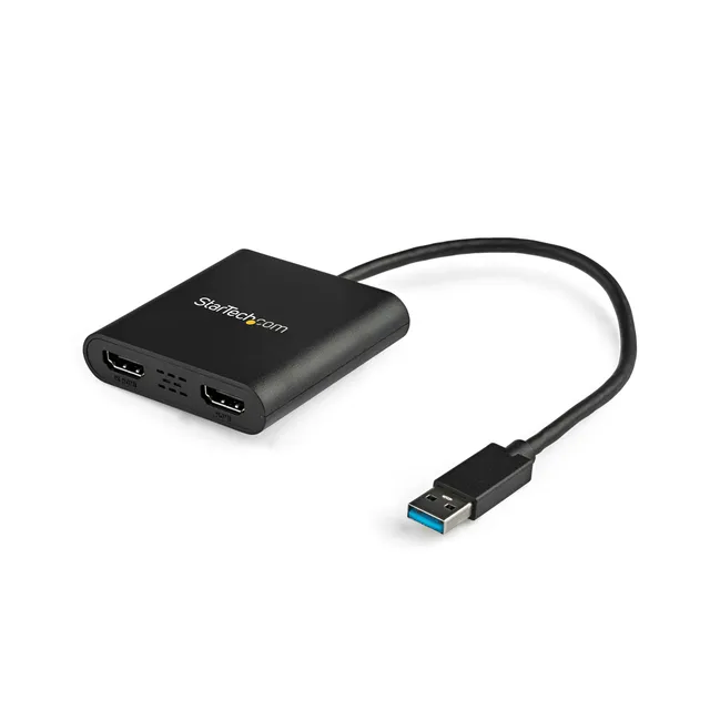 startech-com-adaptateur-usb-a-3-0-vers-double-hdmi-4k-1080p image 1