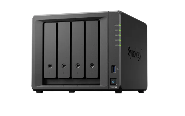 synology-ds925-nas-4-baies-quad-core-ryzen-2-5gbe-extensible-sans-disque image 1
