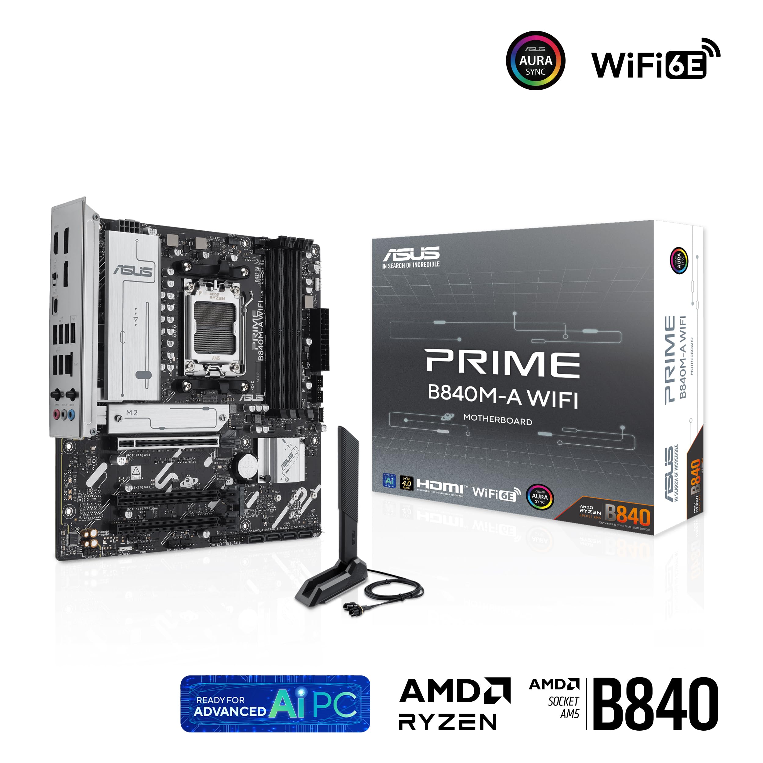 asus-prime-b840m-a-wifi-carte-m-re-matx-am5-ddr5-wifi-6e-2-5gbe image 7