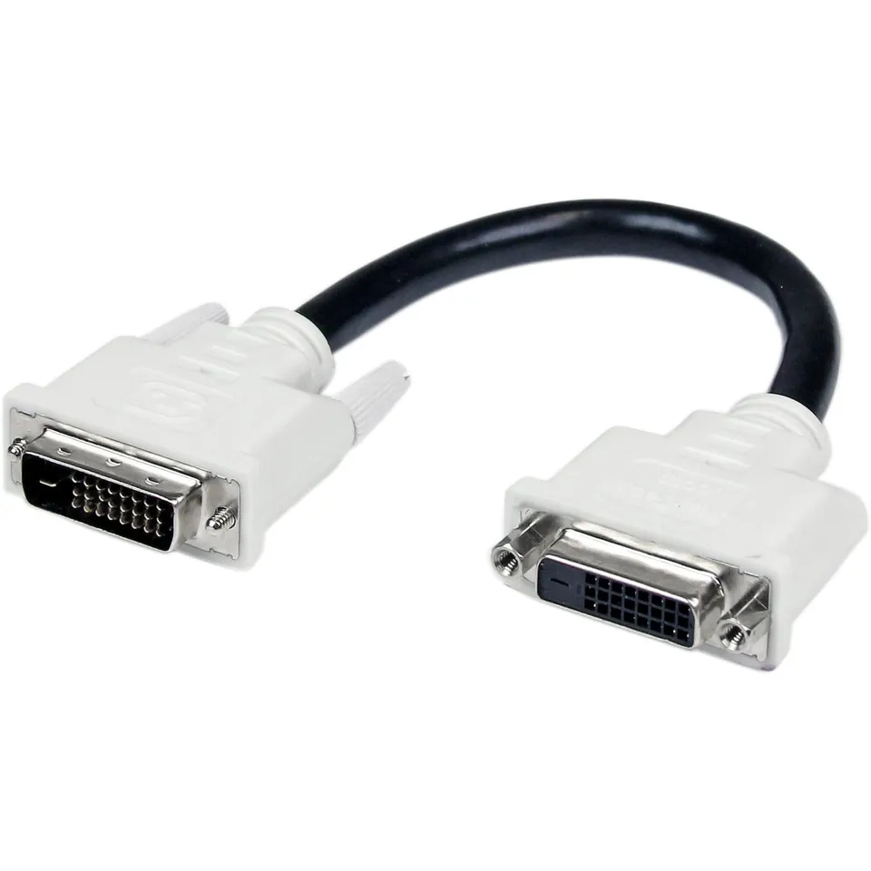 startech-com-dvidextaa6in-c-ble-prolongateur-dvi-d-dual-link-15-cm image 1