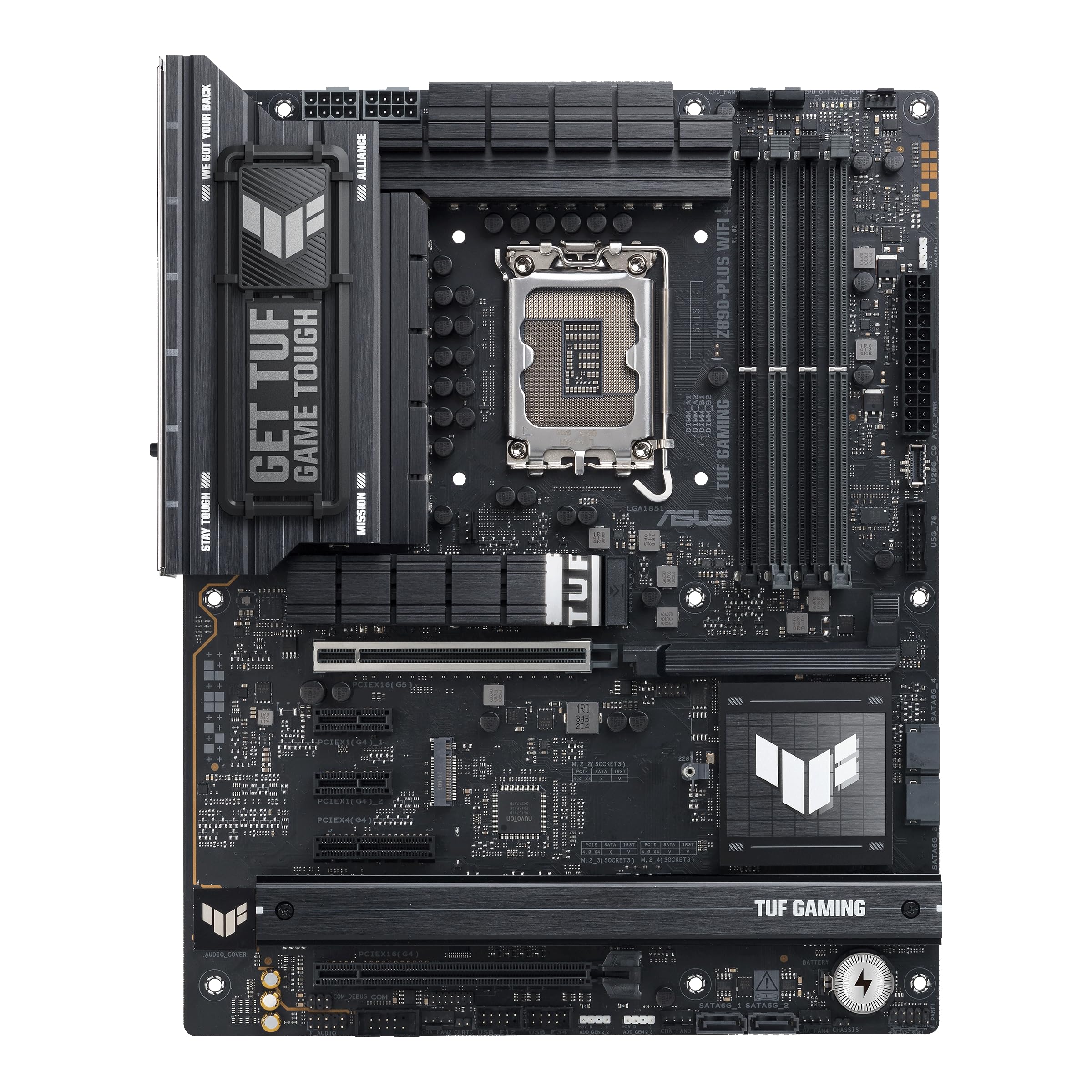 asus-tuf-gaming-z890-plus-wifi-carte-m-re-intel-atx-lga-1851-ddr5-wifi-7 image 2