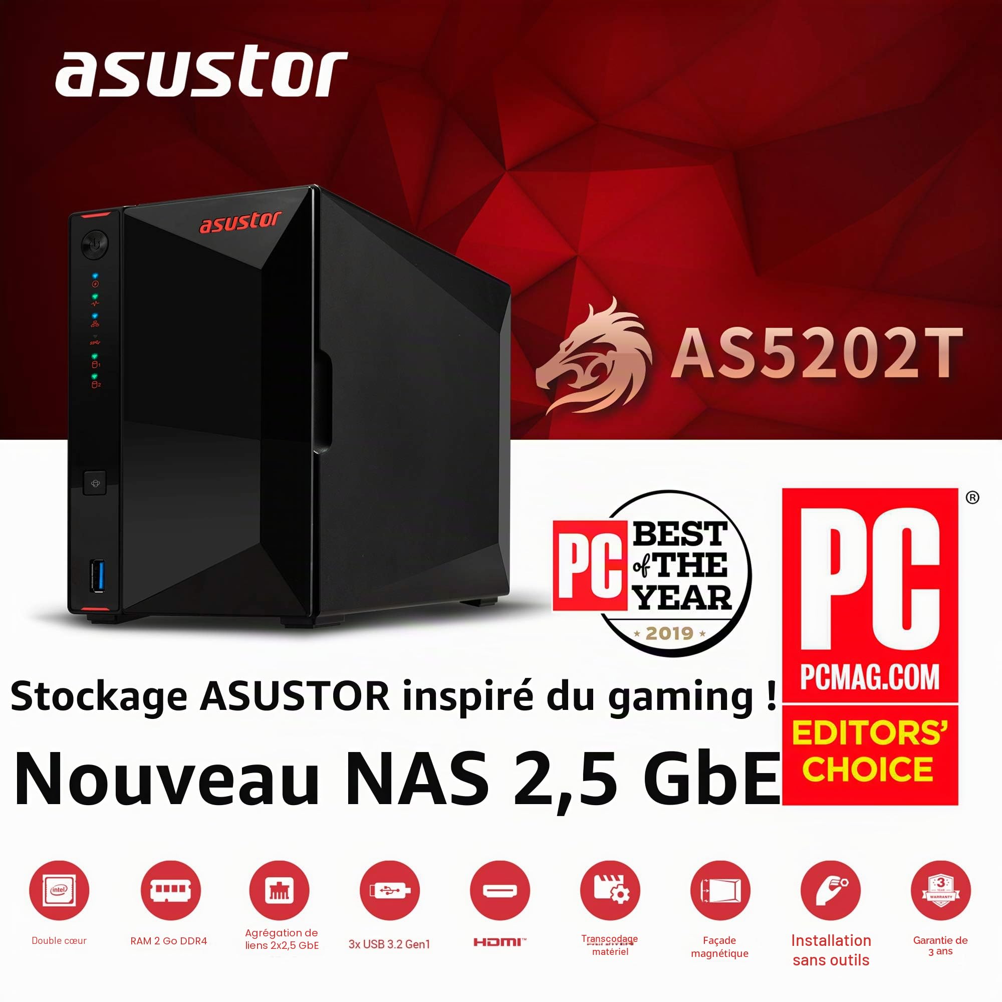 asustor-nimbustor-2-as5202t-nas-2-baies-celeron-2-5gbe-4k image 3
