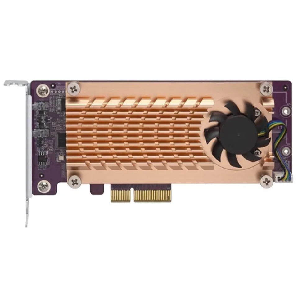 qnap-qm2-2s-220a-carte-extension-dual-m-2-sata-ssd-pcie-2-0-pour-nas image 1
