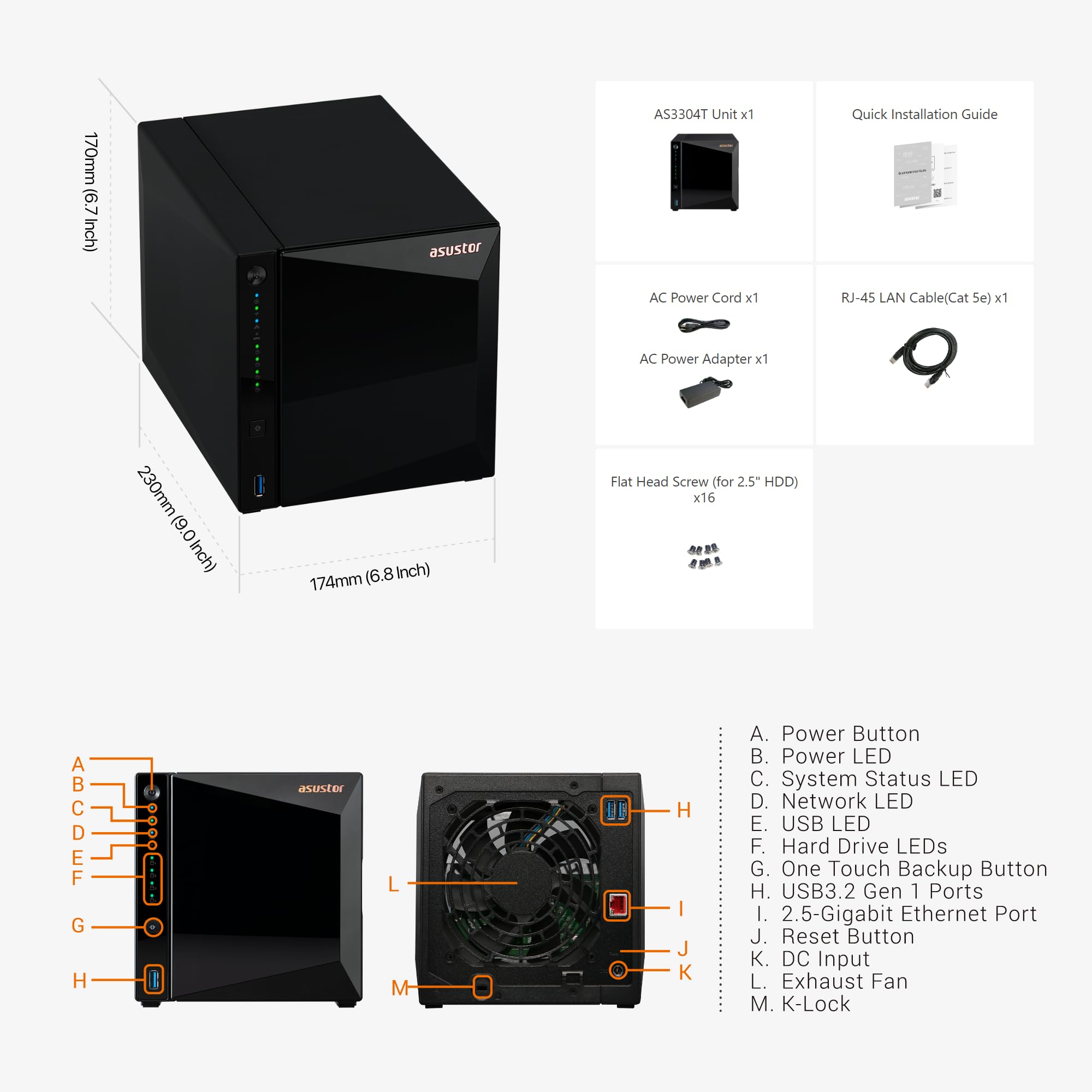 asustor-drivestor-4-pro-gen2-as3304t-v2-nas-4-baies-2-5-gbe-quad-core-diskless image 7