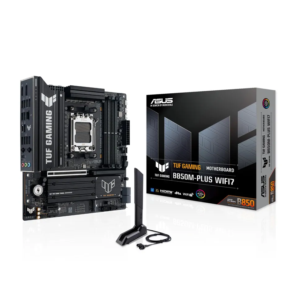 asus-rog-tuf-gaming-b850m-plus-wifi7-carte-m-re-micro-atx-socket-am5-amd-b850 image 1