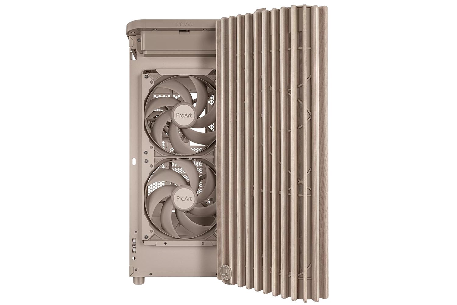 asus-rog-proart-pa401-wood-edition-bo-tier-pc-atx-mesh-beige image 5