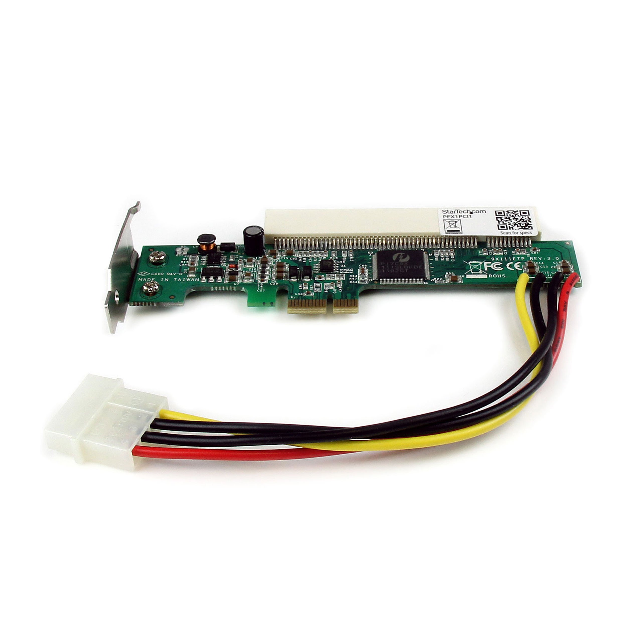 startech-com-pex1pci1-carte-adaptateur-pci-express-vers-pci-demi-hauteur image 2