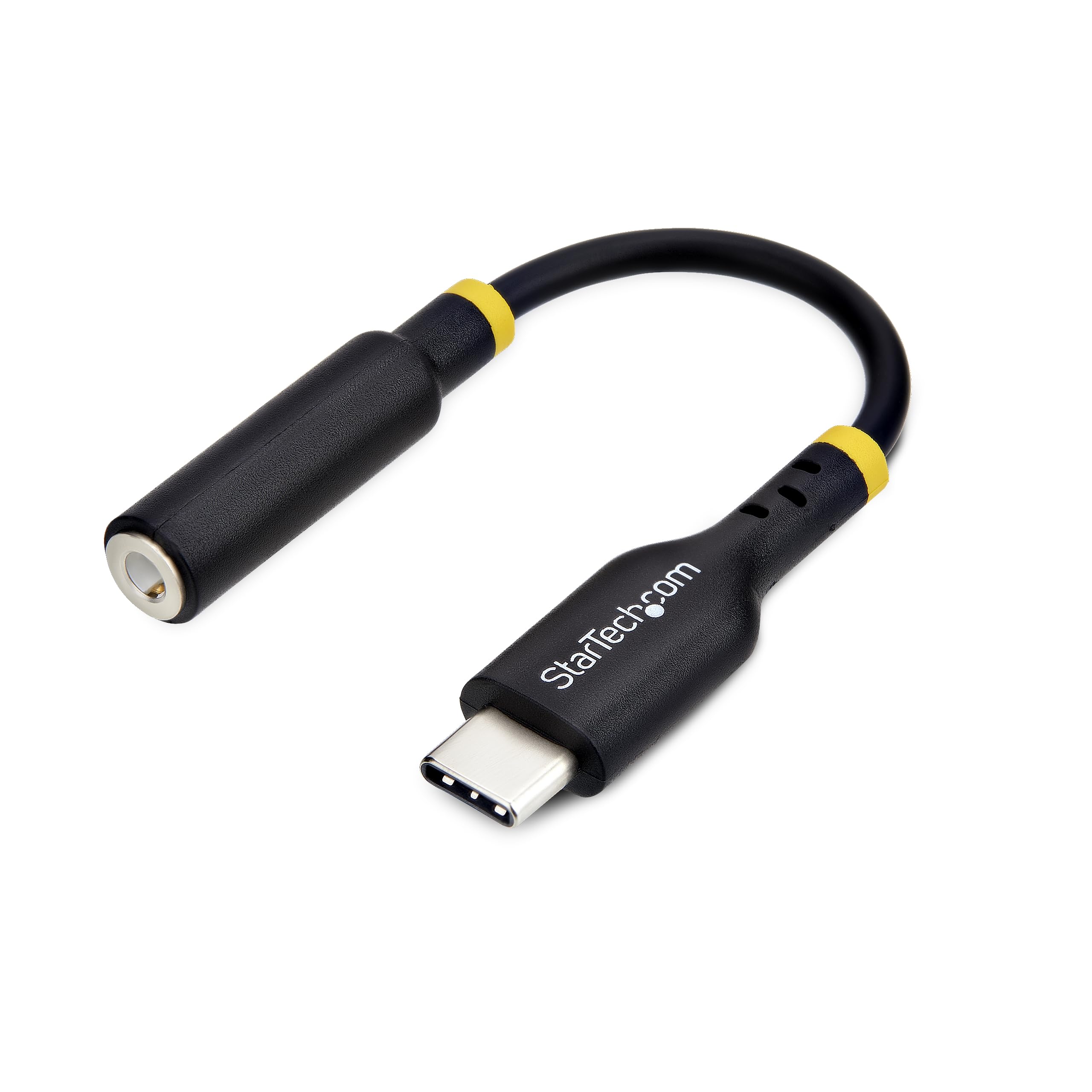 startech-com-usbcaudio2-adaptateur-audio-usb-c-vers-jack-3-5mm-trrs-dac-32-bits image 1