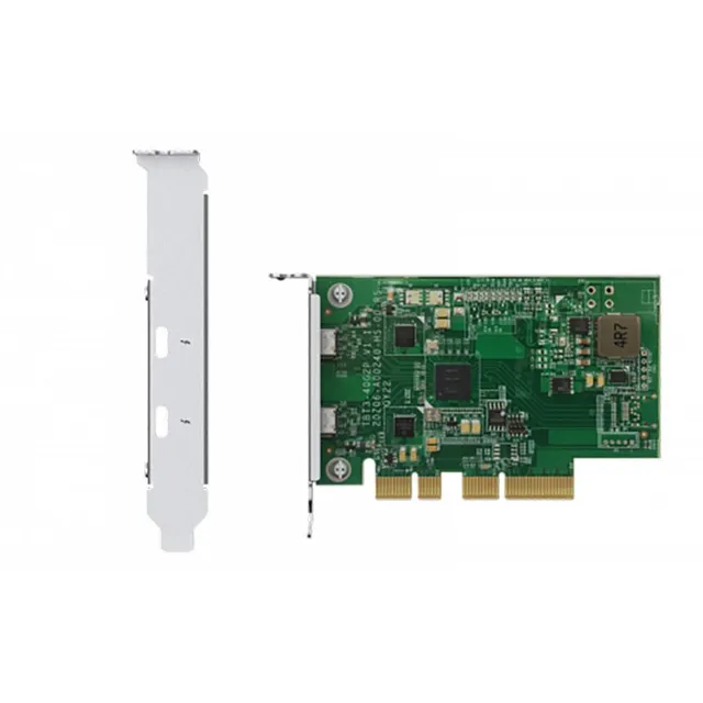 qnap-qxp-t32p-carte-d-extension-pci-pcie-thunderbolt-pour-nas-ts-series image 1