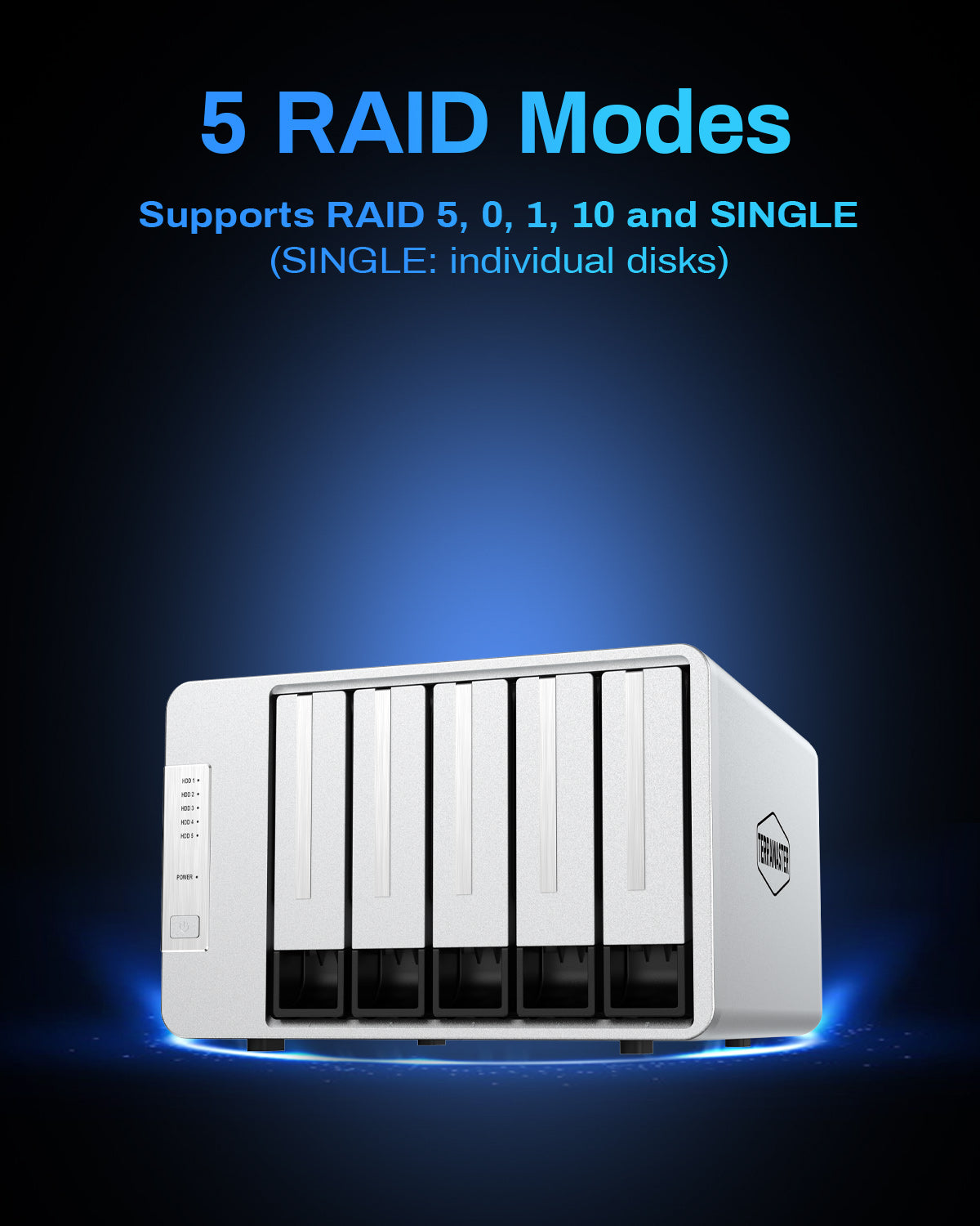 terramaster-d5-310-das-5-baies-raid-mat-riel-usb image 5