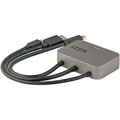 startech-com-adaptateur-multiport-3-en-1-usb-c-hdmi-mini-dp-vers-hdmi-4k-60hz image 7