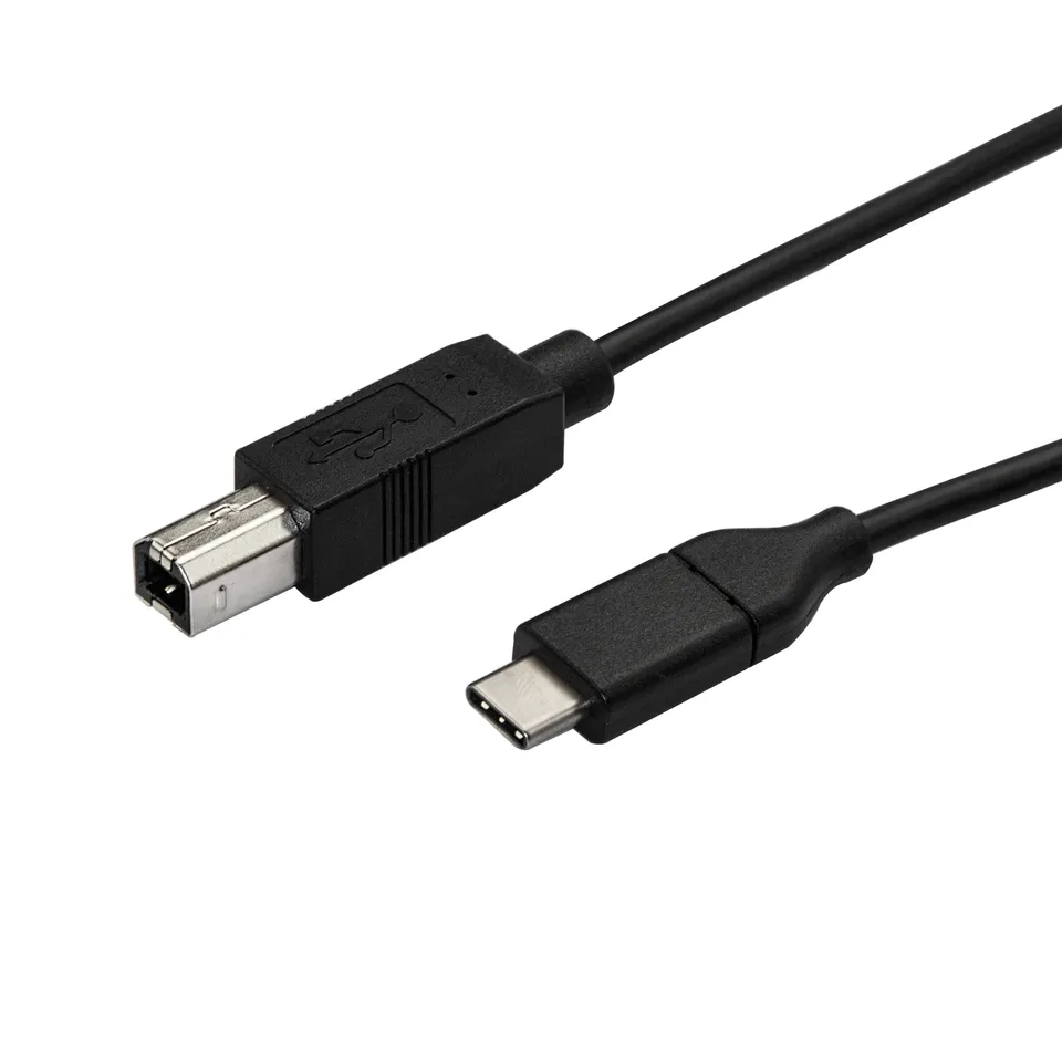 startech-com-usb2cb3m-c-ble-usb-c-vers-usb-b-3-m-usb-2-0-pour-imprimante image 1