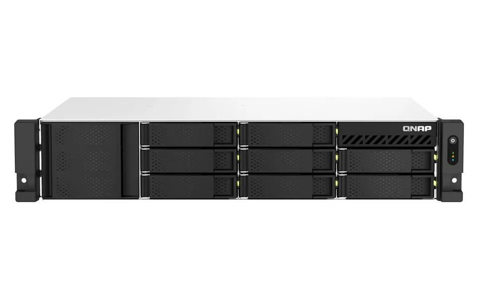 qnap-ts-864eu-nas-rackable-8-baies-sata-8-go-ram-2-5gbe-raid image 1