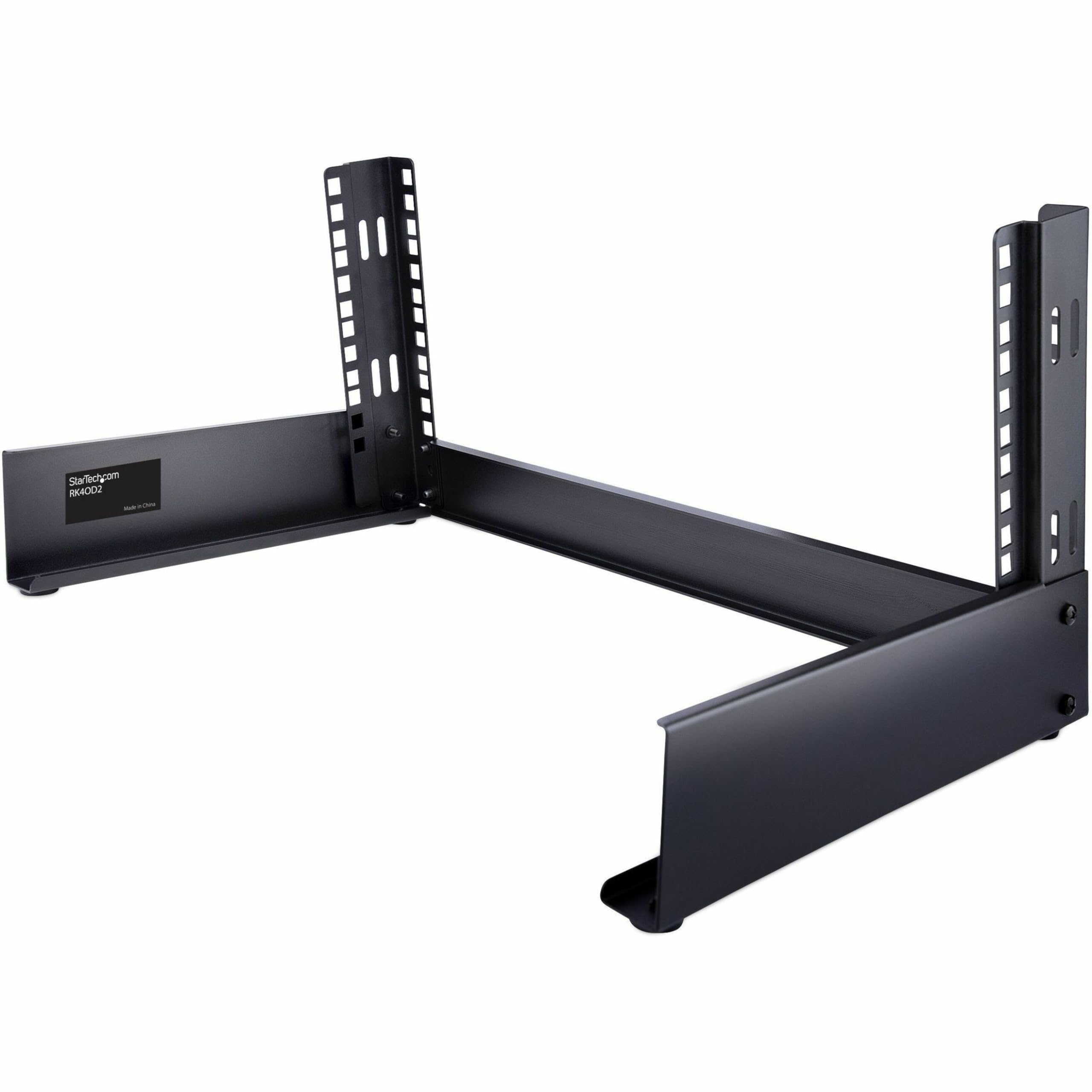 startech-com-rk4od-rack-serveur-bureau-4u-2-montants-ouvert-19-42kg image 6