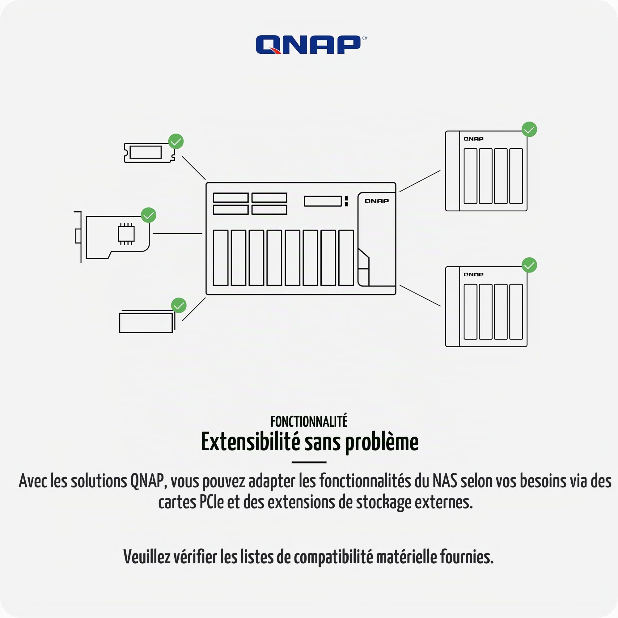qnap-ts-462-4g-nas-tower-4-baies-n4505-2-5gbe-hdmi-4k-serveur-stockage image 7