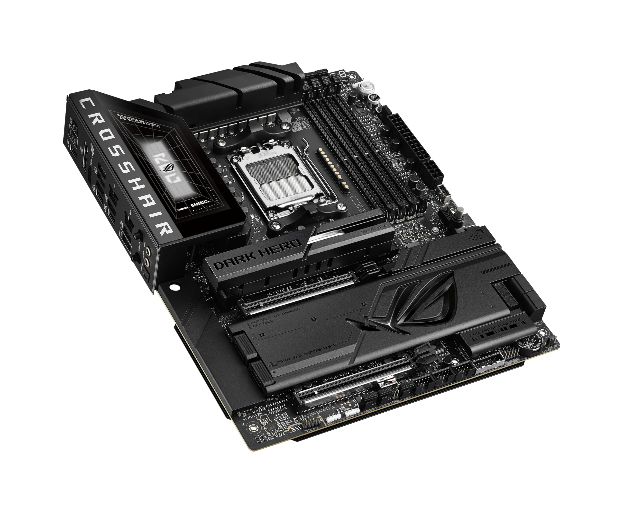 asus-rog-crosshair-x870e-dark-hero-carte-m-re-atx-am5-ddr5-wifi-7 image 2
