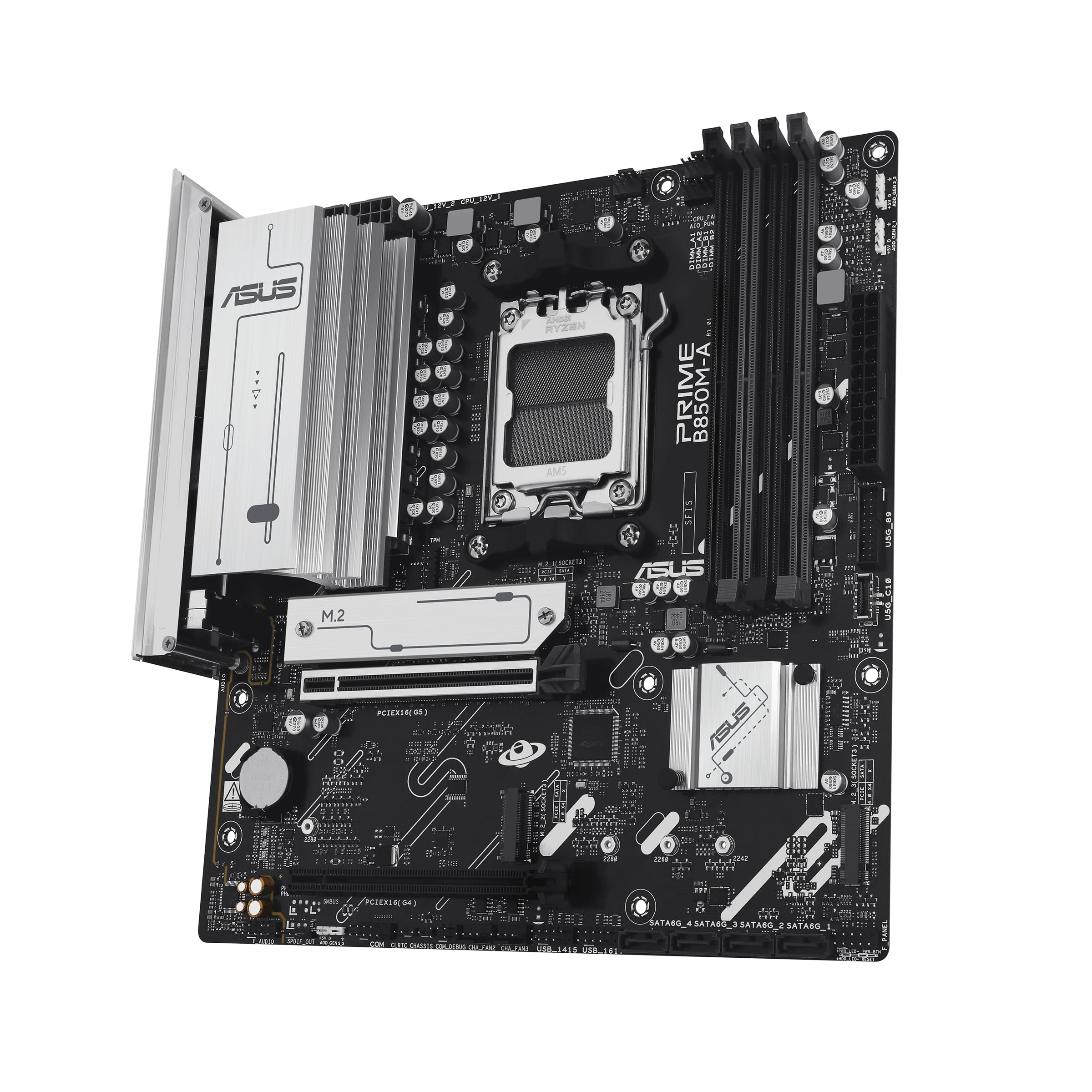 asus-prime-b850m-a-csm-carte-m-re-amd-am5-matx-ddr5-pcie-5-0 image 3