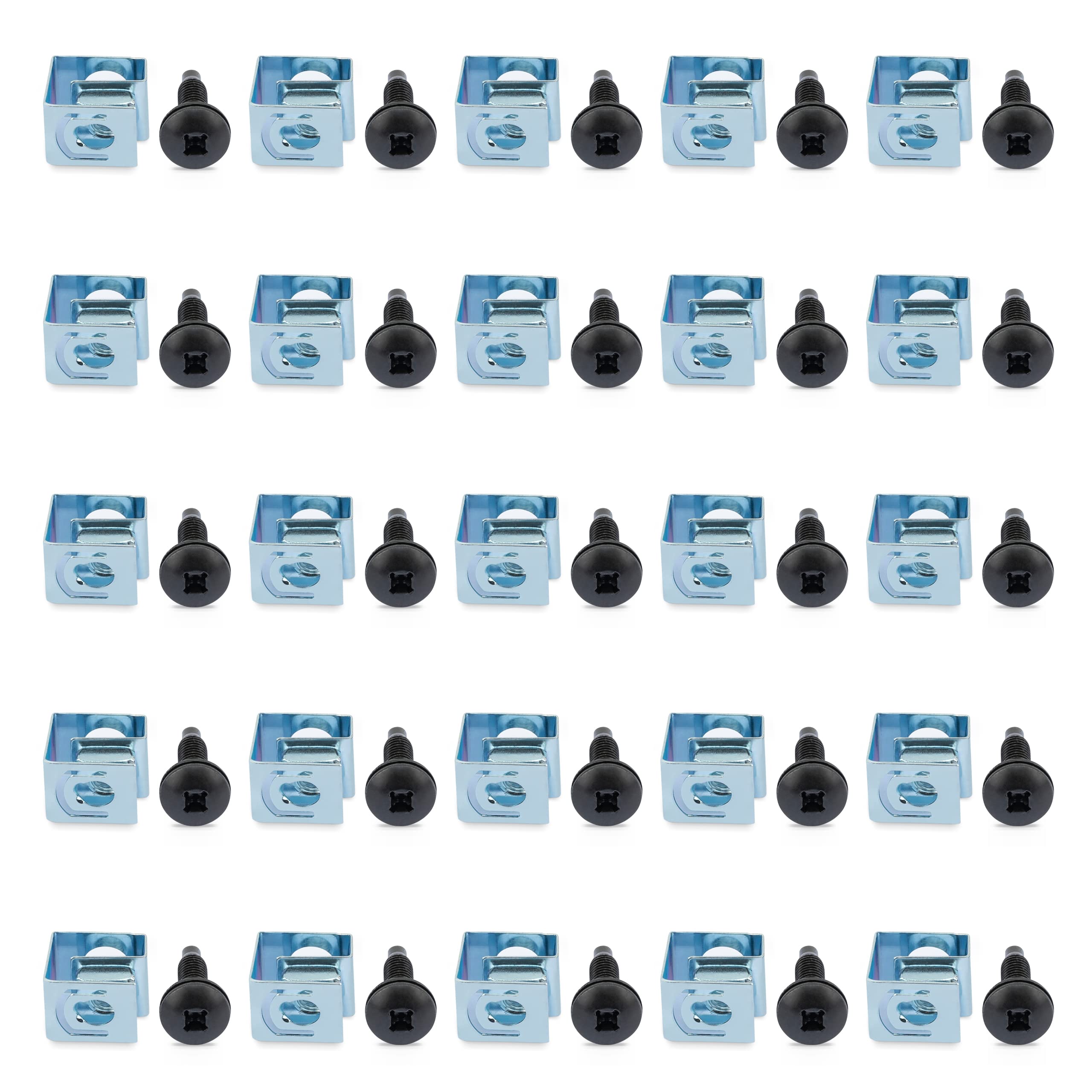 startech-com-lot-50-vis-10-32-19mm-et-crous-clip-pour-rack image 6