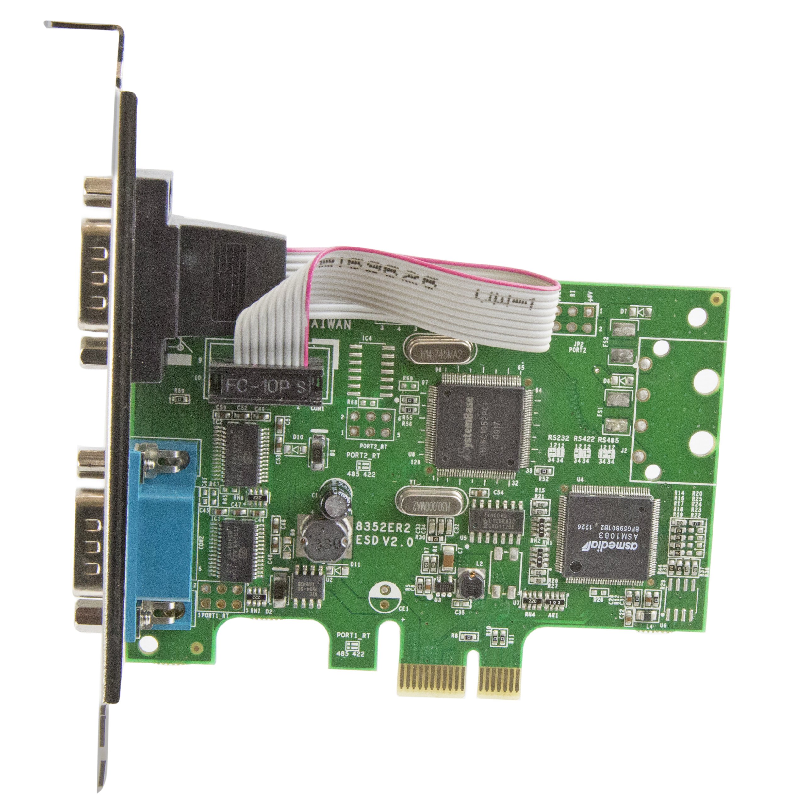 startech-com-pex2s1050-carte-pci-express-2-ports-s-rie-db9-rs232 image 2
