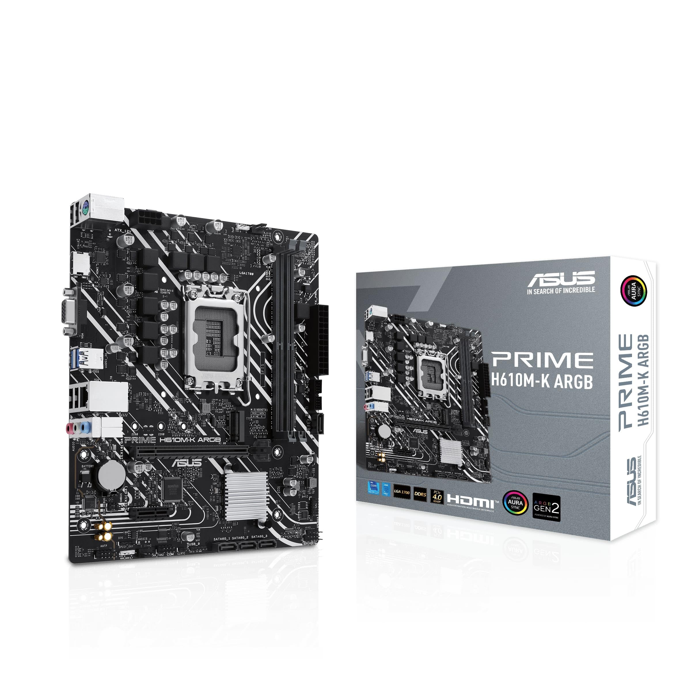 asus-rog-prime-h610m-k-argb-carte-m-re-matx-lga-1700-ddr5-pcie-4-0-m-2 image 1