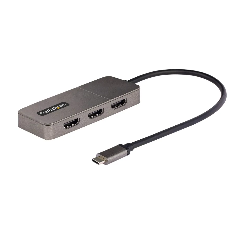 startech-com-hub-mst-usb-c-vers-triple-hdmi-4k-60-hz-hdr-dsc image 1