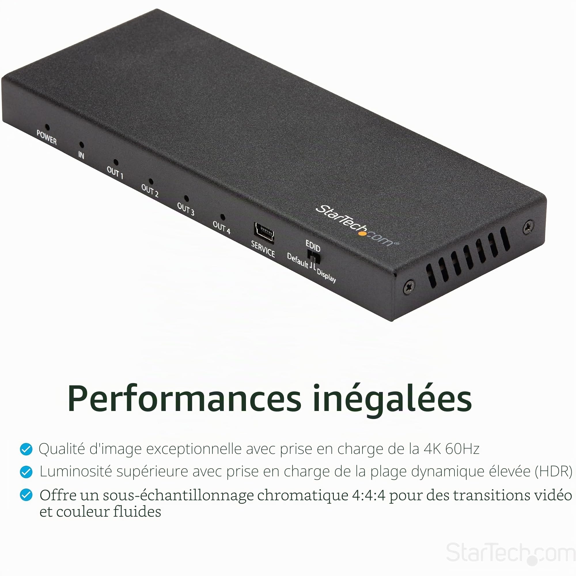 startech-com-st12mhdlan-r-partiteur-hdmi-1-vers-4-4k-60hz-hdmi-2-0b-hdr image 5