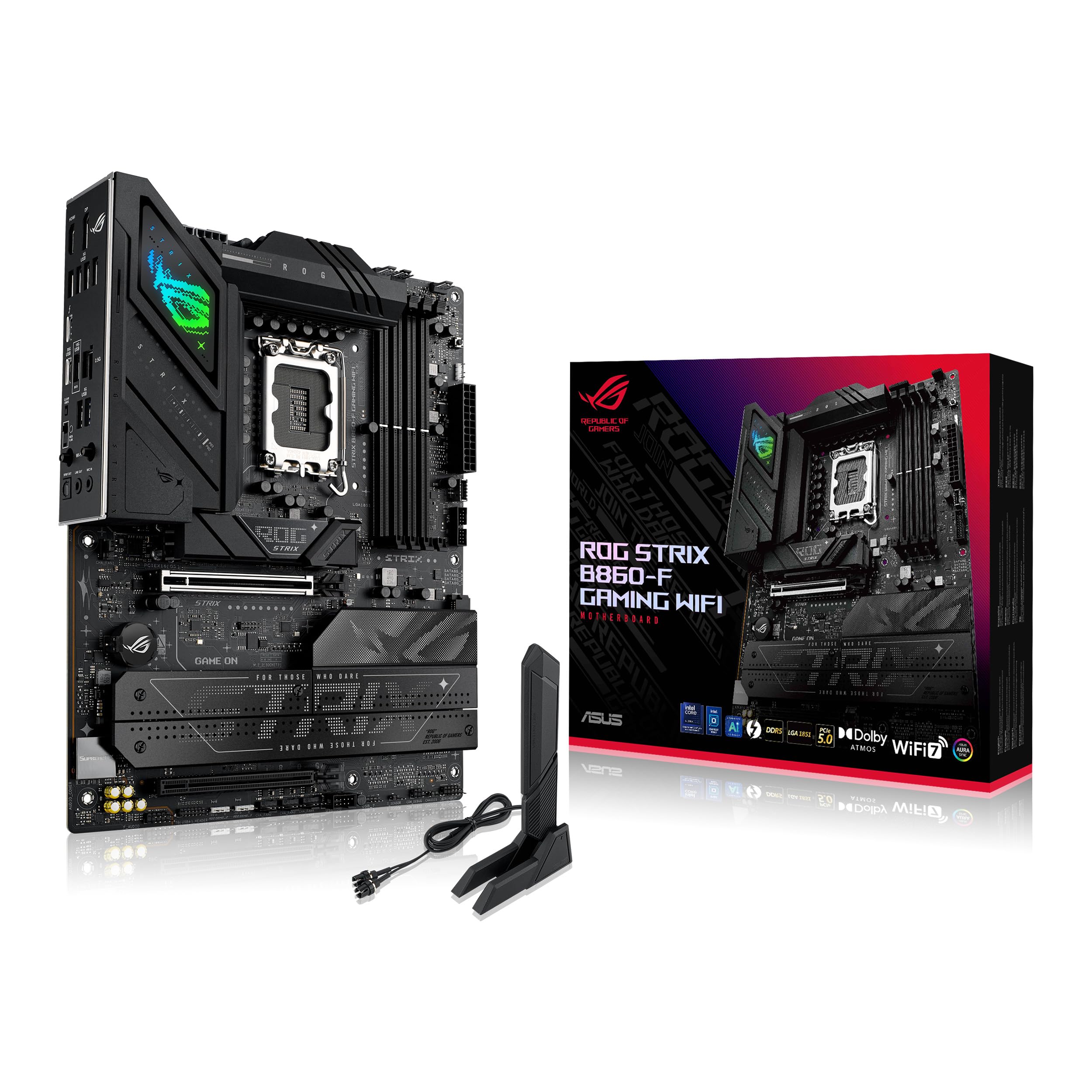 asus-rog-strix-b860-a-gaming-wifi-carte-m-re-atx-lga1851-ddr5-pcie-5-0-wifi-7 image 8