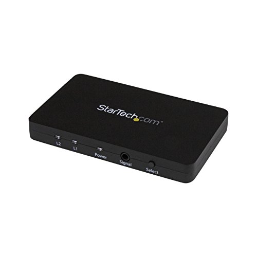 startech-com-vs221hd4k-switch-hdmi-2-ports-4k-30hz-avec-mhl-aluminium image 5