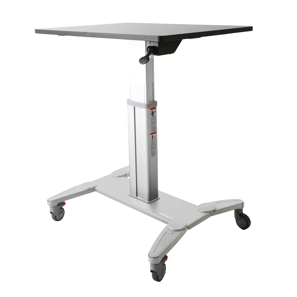 startech-com-stscart-bureau-mobile-assis-debout-roulettes-60-x-80-cm image 1