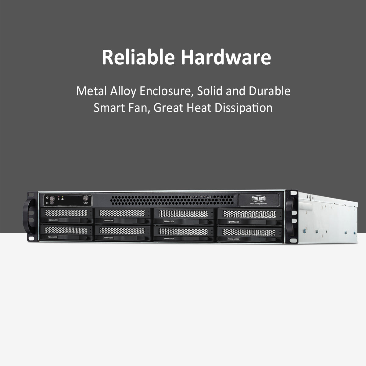 terramaster-u8-423-nas-rackmount-2u-8-baies-2-5gbe image 3