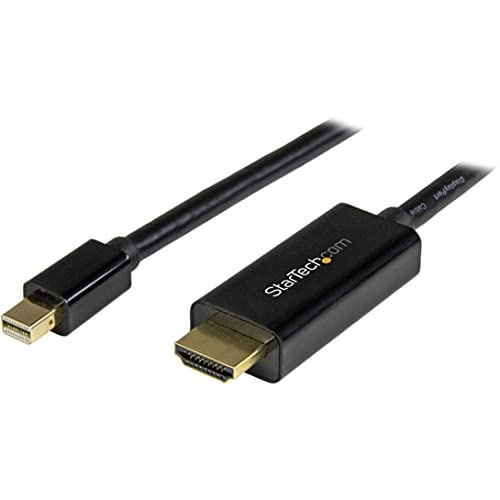 startech-com-c-ble-mini-displayport-vers-hdmi-1-m-4k-30hz-noir-mdp2hdmm1mb image 7