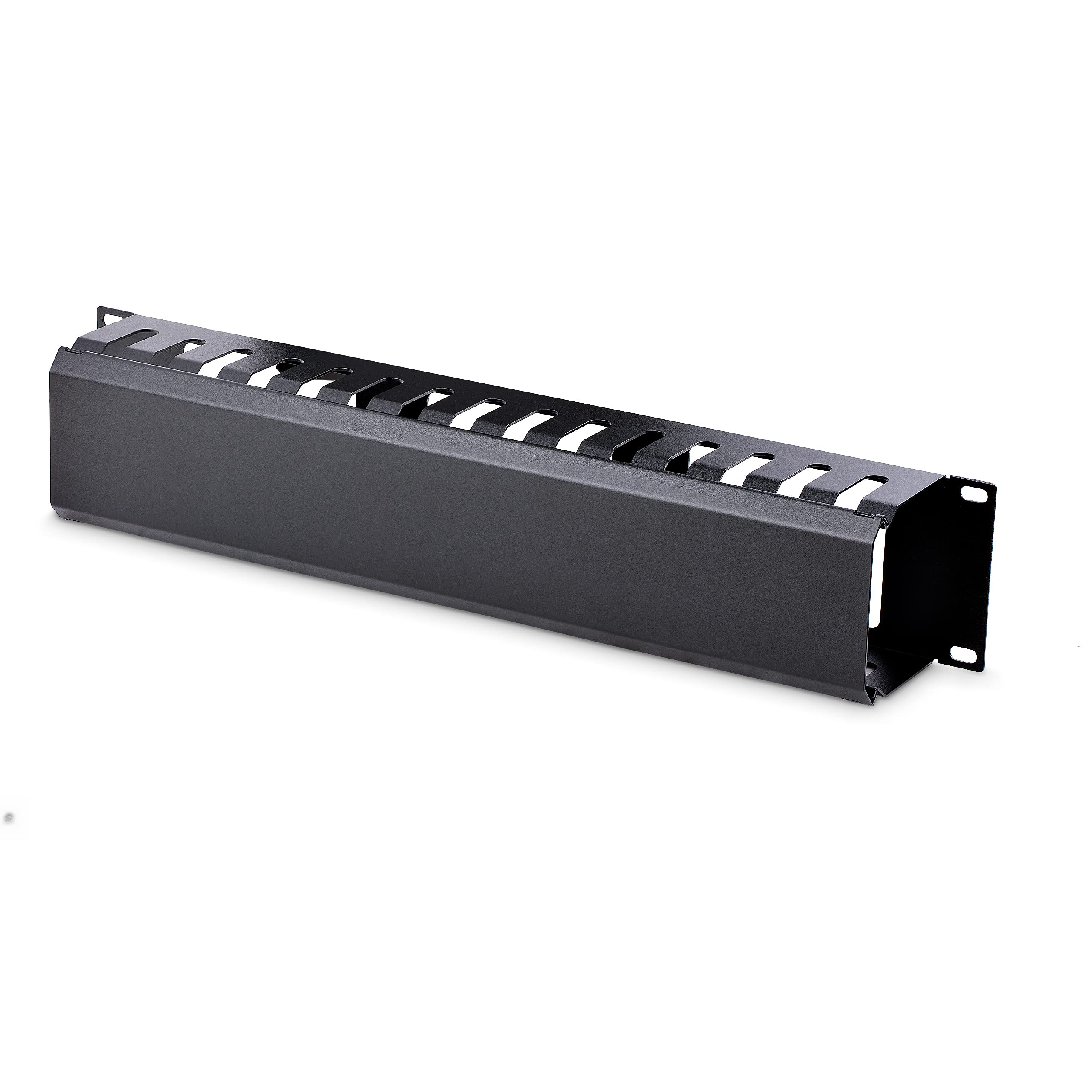 startech-com-goulotte-horizontale-doigts-2u-avec-couvercle-rack-19-pouces image 2